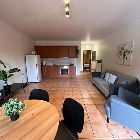 Modern Ground Flr 1 Bdr Flat With Veranda And Parking Athen Exterior foto