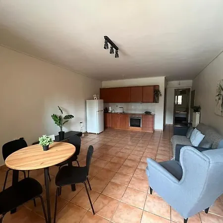 Modern Ground Flr 1 Bdr Flat With Veranda And Parking Athen Exterior foto