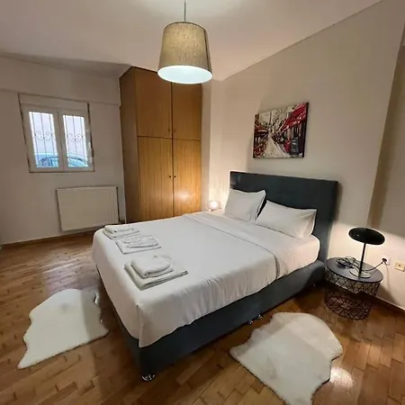Modern Ground Flr 1 Bdr Flat With Veranda And Parking Athen Exterior foto